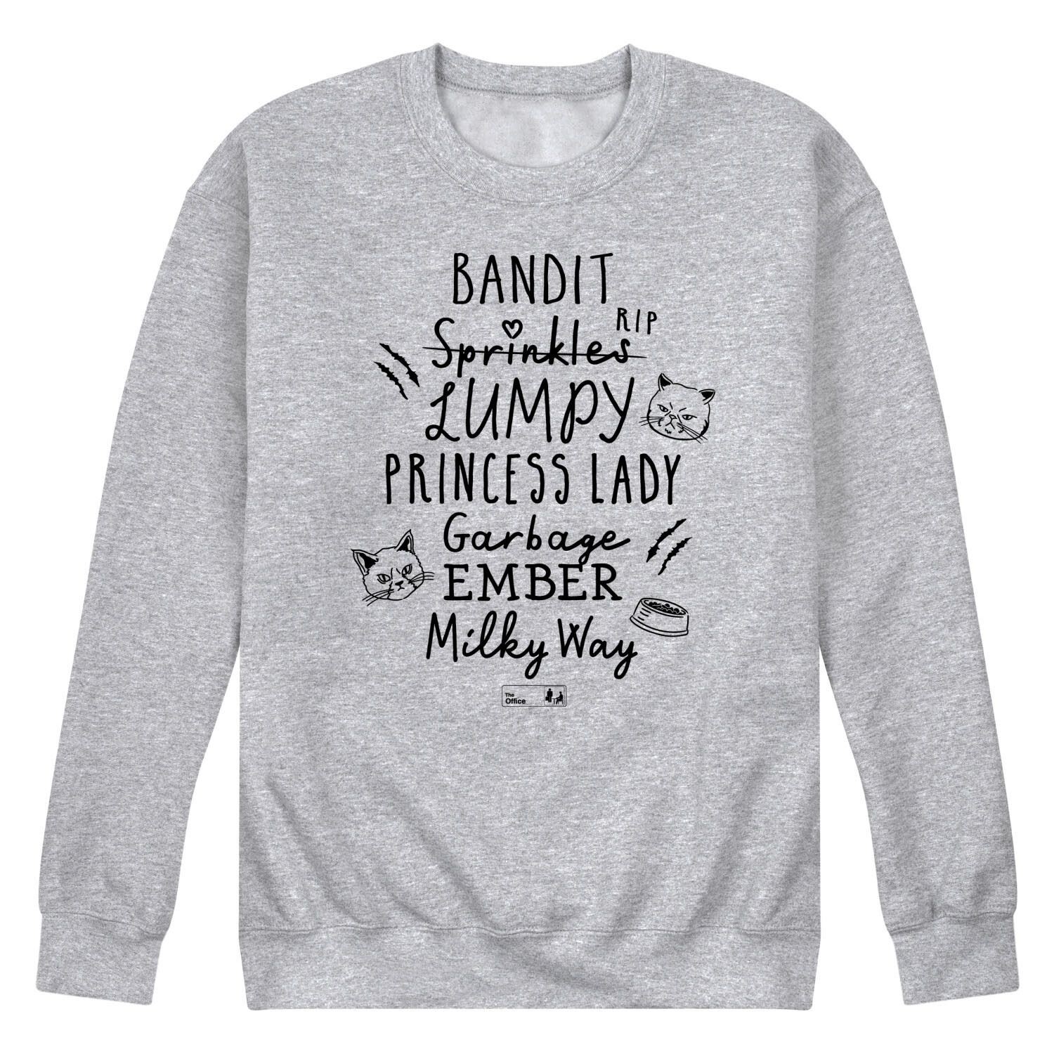 Мужской свитшот The Office List Of Angela's Cats Licensed Character
Мужской свитшот The Office List Of Angela's Cats Licensed Character