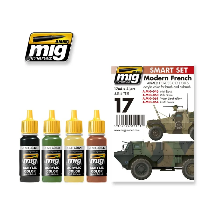 Набор современных французских вооруженных сил, Acrylic Smart Sets
Набор современных французских вооруженных сил, Acrylic Smart Sets