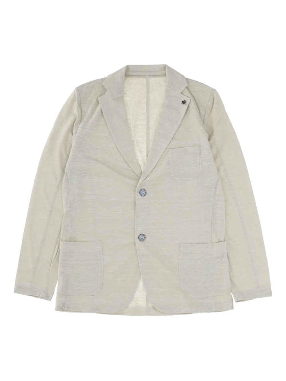 Льняной однобортный пиджак Gran Sasso
Льняной однобортный пиджак Gran Sasso