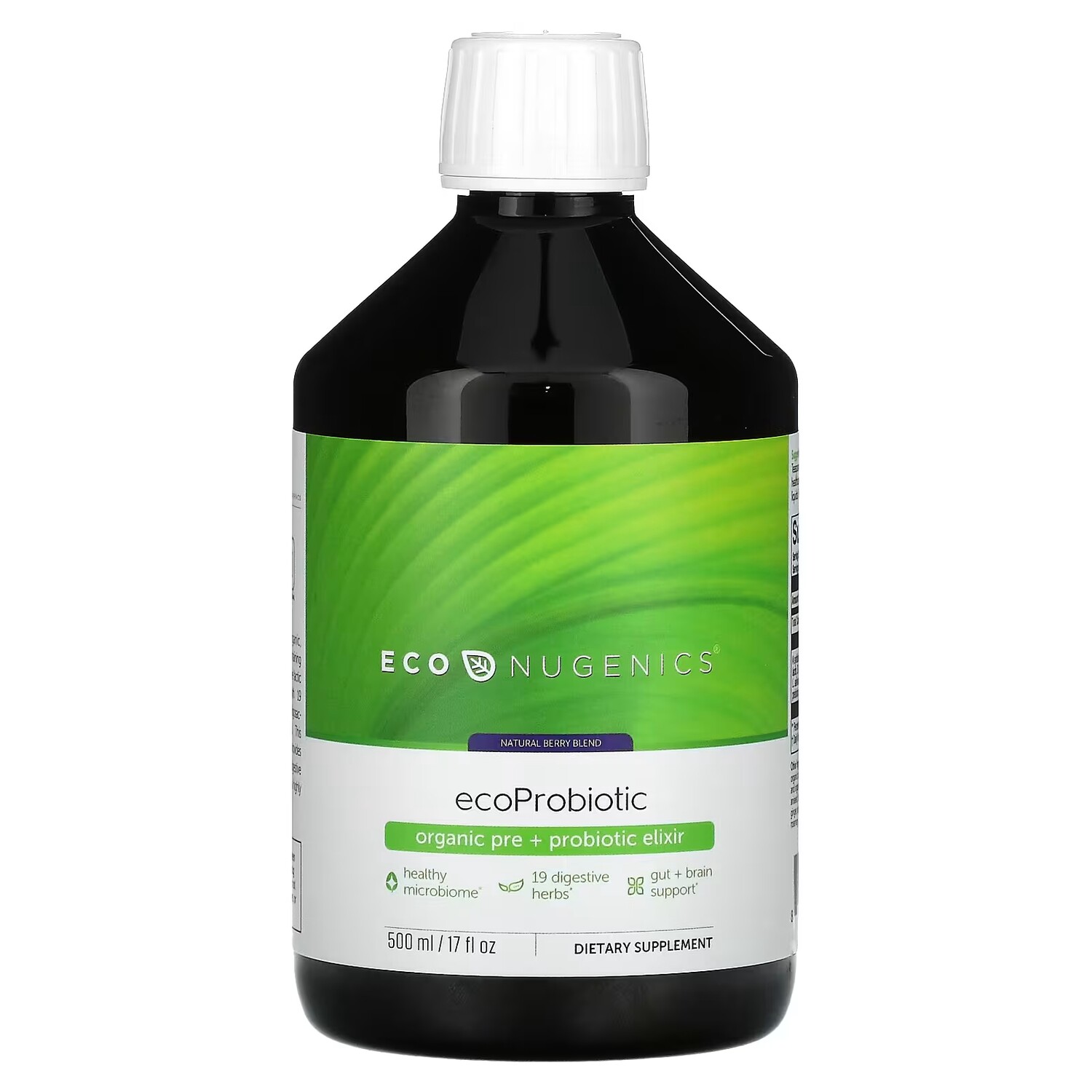 Добавка Econugenics EcoProbiotic Organic Pre + Probiotic Elixir Natural Berry
Добавка Econugenics EcoProbiotic Organic Pre + Probiotic Elixir Natural Berry