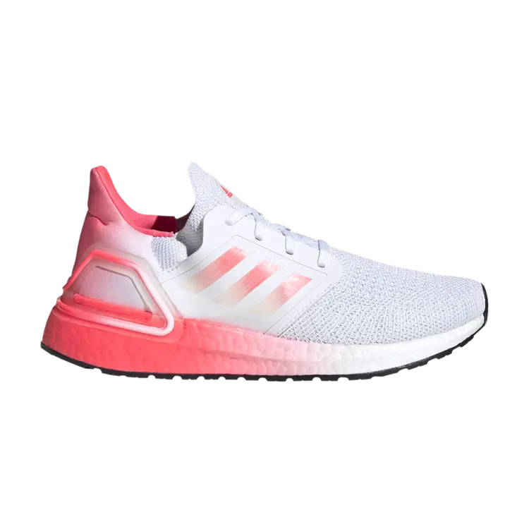Кроссовки Adidas UltraBoost 20 J, белый 
Кроссовки Adidas UltraBoost 20 J, белый