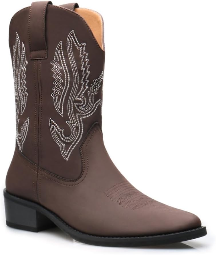 Готические ковбойские ботинки с вышивкой на платформе Lokolucx, темно-коричневый
Готические ковбойские ботинки с вышивкой на платформе Lokolucx, темно-коричневый