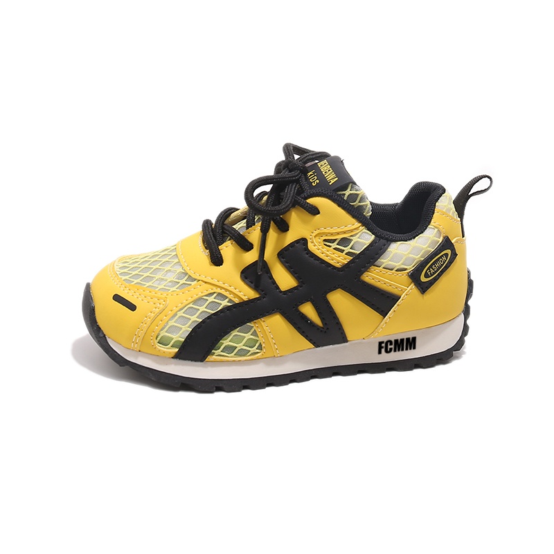 Нескользящие и дышащие детские кроссовки средней высоты для повседневной носки FCMM, желтый
Нескользящие и дышащие детские кроссовки средней высоты для повседневной носки FCMM, желтый