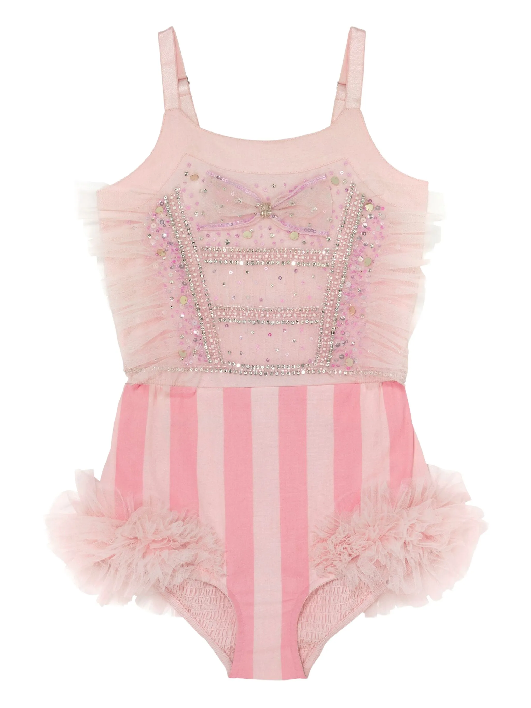 Комбинезон с пайетками Tutu Du Monde, розовый
Комбинезон с пайетками Tutu Du Monde, розовый