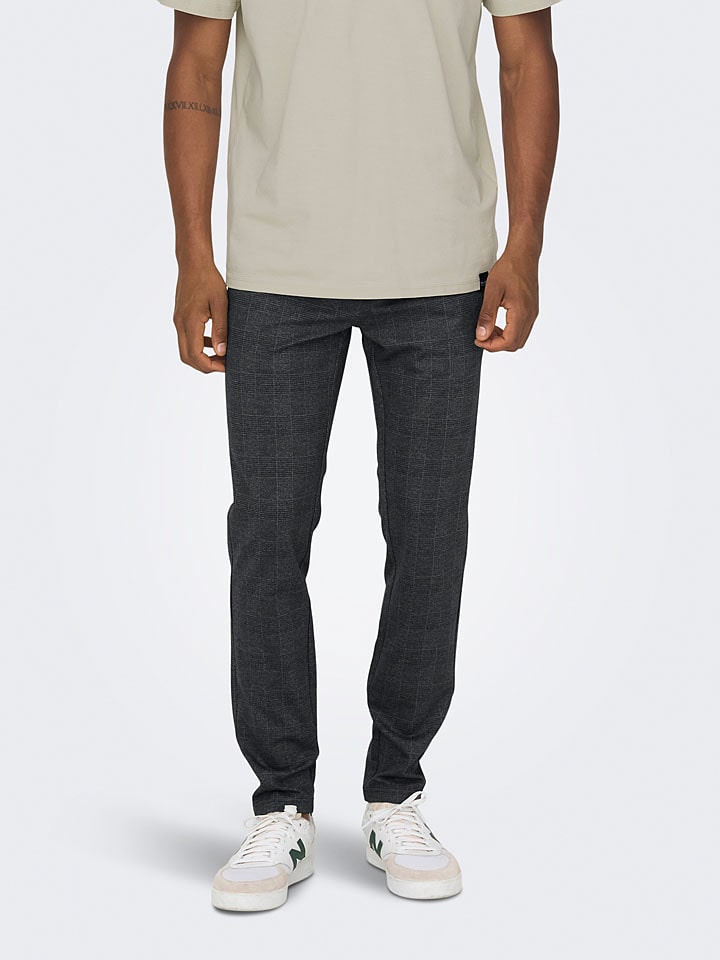 Чинос ONLY & SONS, антрацит
Чинос ONLY & SONS, антрацит