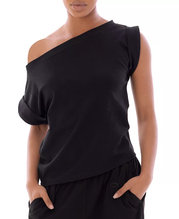 Женский топ с открытыми плечами Dai Moda, черный
Женский топ с открытыми плечами Dai Moda, черный