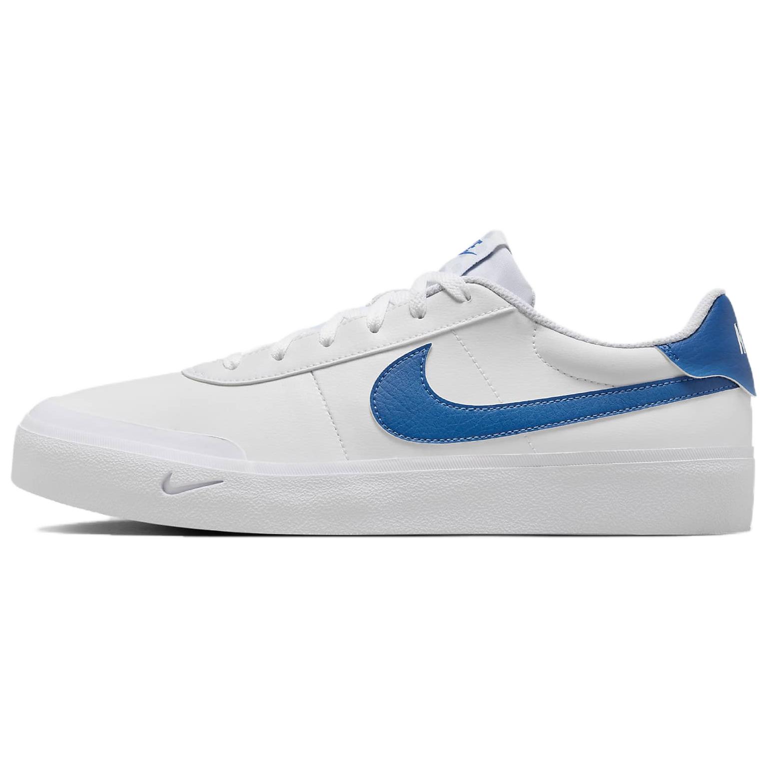 Nike Повседневные мужские кроссовки Court Shot anti slip wear resistant low top skateboard shoes бело-синие
Nike Повседневные мужские кроссовки Court Shot anti slip wear resistant low top skateboard shoes бело-синие