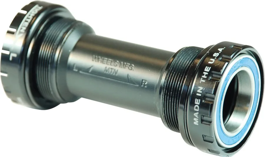 BSA Резьбовая каретка с подшипниками ABEC-3 для шатунов МТВ 24 мм Wheels Manufacturing, Black
BSA Резьбовая каретка с подшипниками ABEC-3 для шатунов МТВ 24 мм Wheels Manufacturing, Black