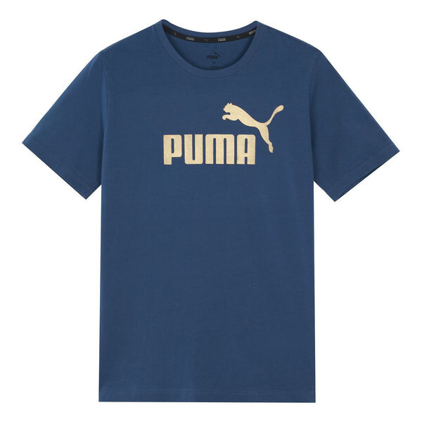 Футболка logo printed short sleeve tee blue Puma, синий
Футболка logo printed short sleeve tee blue Puma, синий