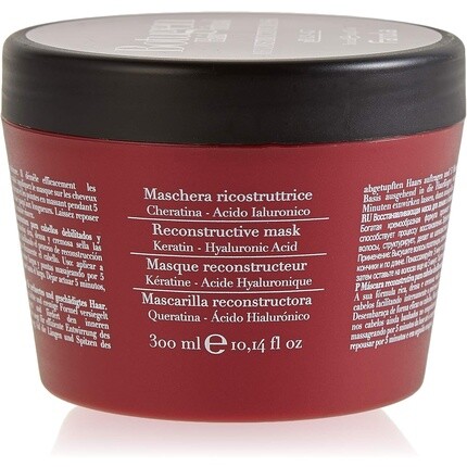 Реструктурирующая маска Маска для волос с гиалуроновой кислотой и кератином 300 г, Fanola
Реструктурирующая маска Маска для волос с гиалуроновой кислотой и кератином 300 г, Fanola