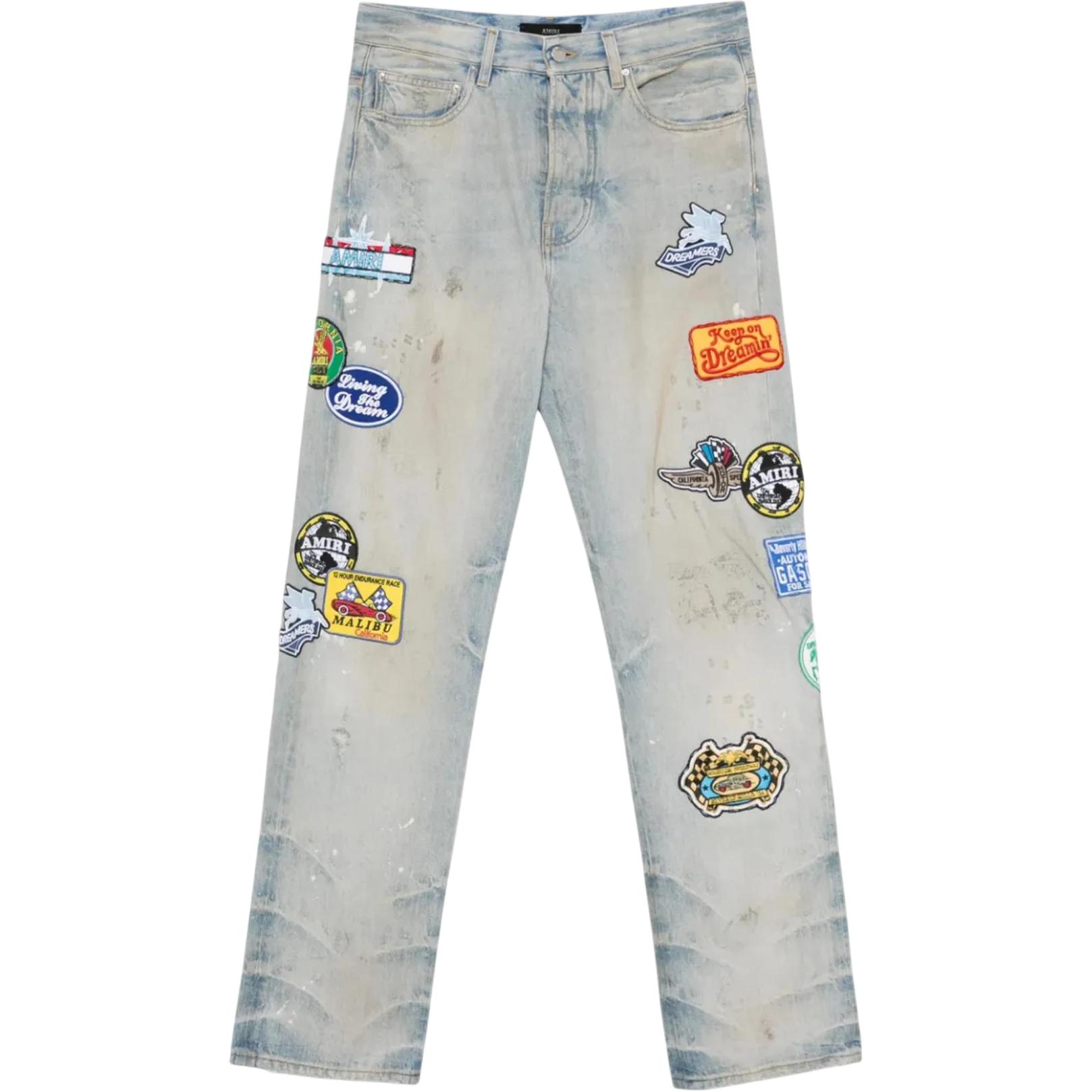 Джинсы прямого кроя Amiri, светлый синий
Джинсы прямого кроя Amiri, светлый синий