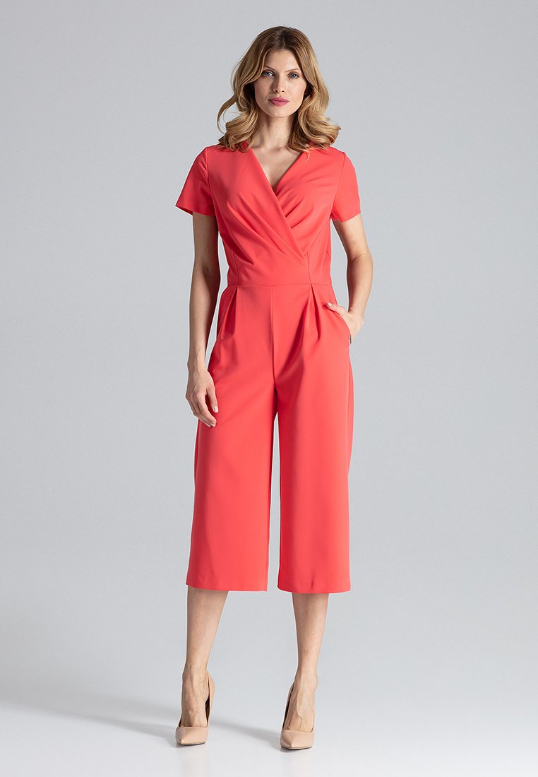 Комбинезон Figl JUMPSUIT WITH WIDE LEGS 7/8, Coral
Комбинезон Figl JUMPSUIT WITH WIDE LEGS 7/8, Coral