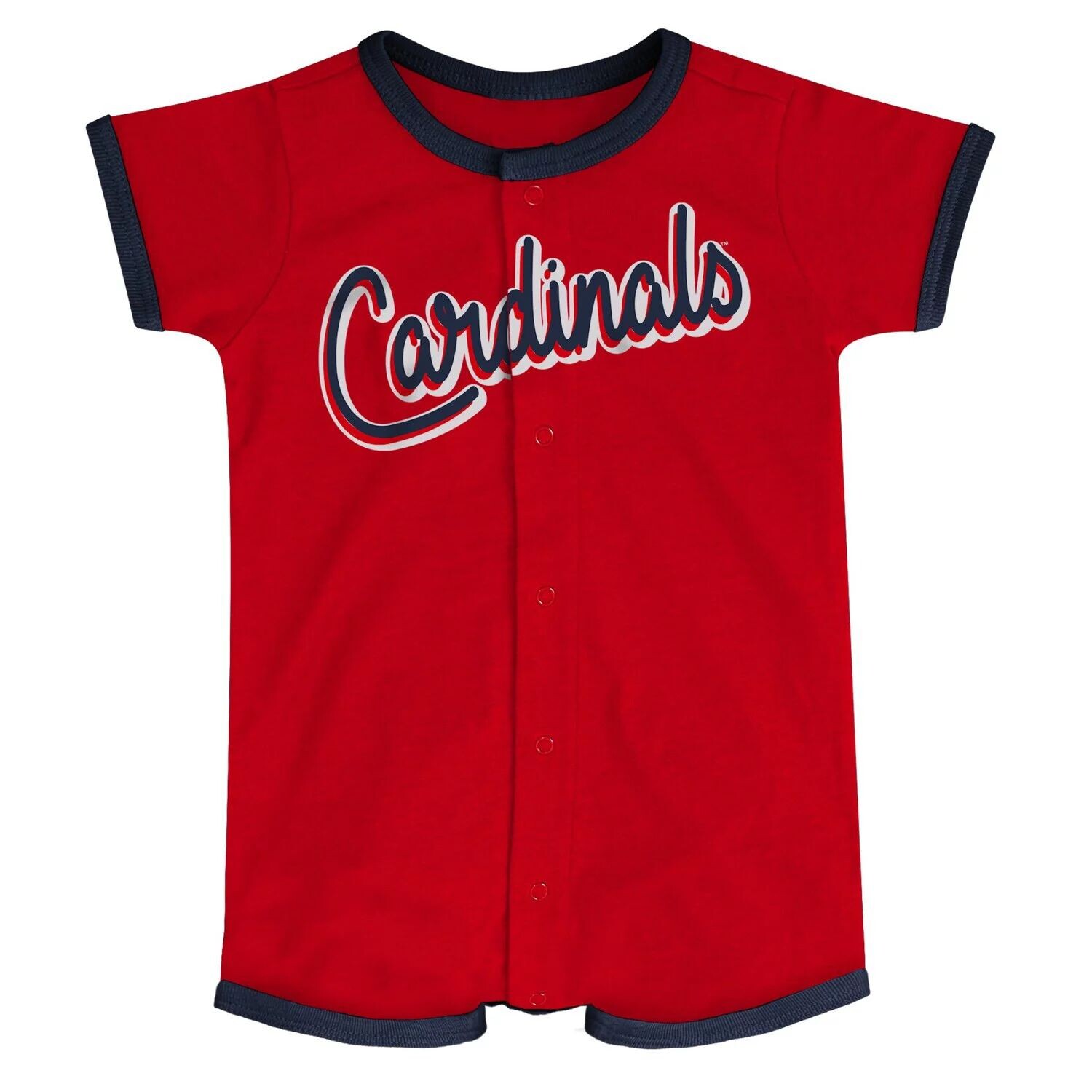 Комбинезон St. Louis Cardinals Power Hitter Outerstuff, красный 
Комбинезон St. Louis Cardinals Power Hitter Outerstuff, красный