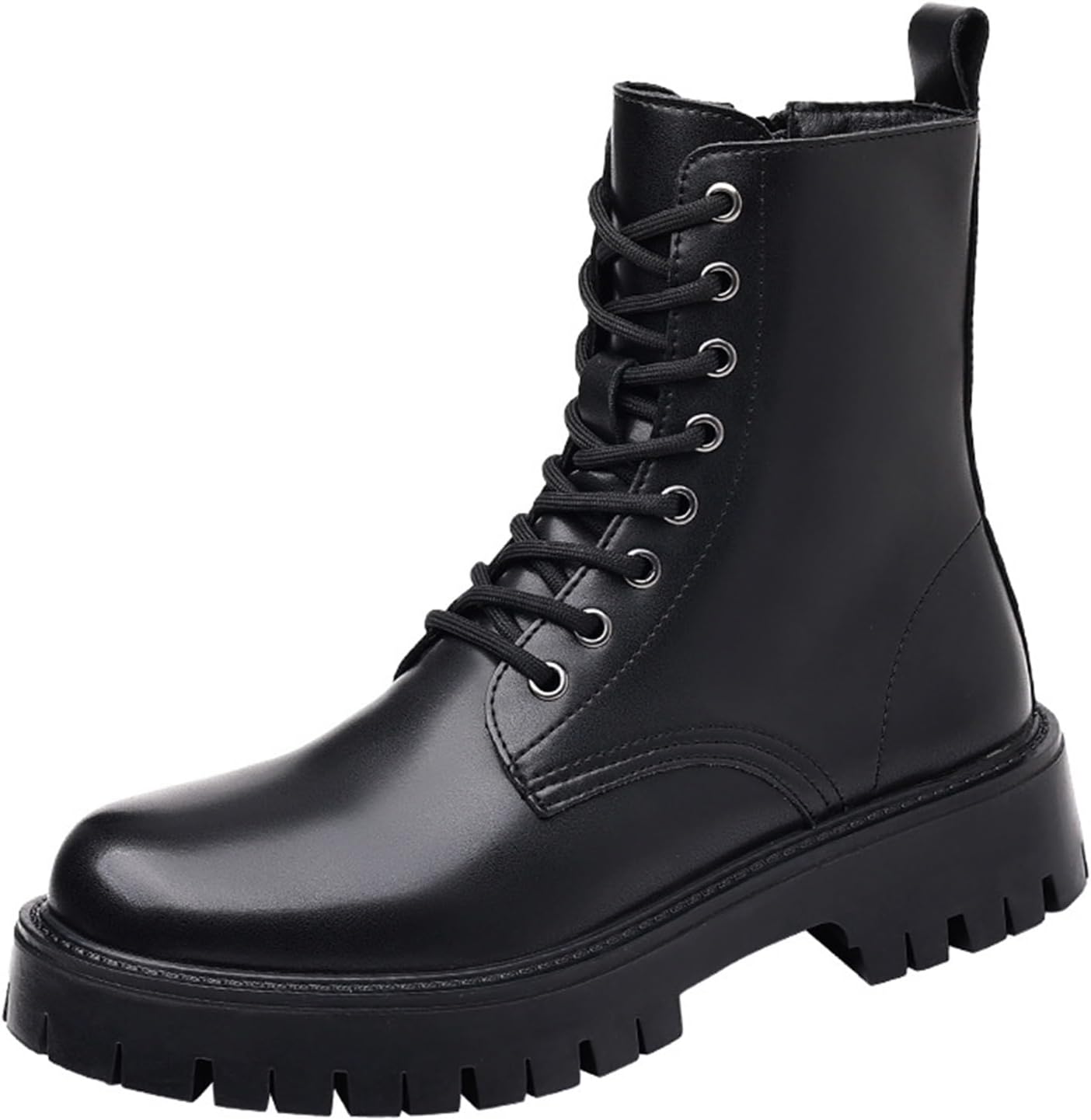 Мужские ботинки чукка, модные мотоботы, кожаные с массивной подошвой, ботинки на щиколотку с боковой молнией, боевые ботинки для мужчин Generic, черный
Мужские ботинки чукка, модные мотоботы, кожаные с массивной подошвой, ботинки на щиколотку с боковой молнией, боевые ботинки для мужчин Generic, черный