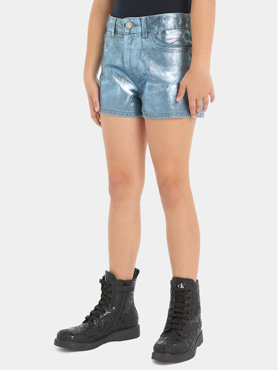 Тканевые шорты свободного кроя Calvin Klein, синий
Тканевые шорты свободного кроя Calvin Klein, синий