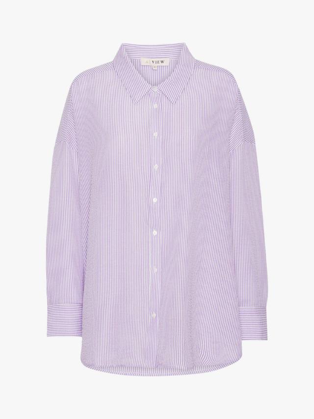 Рубашка Sonja в полоску A-VIEW, Purple/White
Рубашка Sonja в полоску A-VIEW, Purple/White