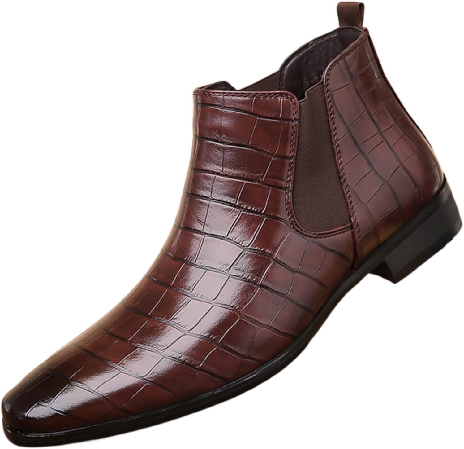 Мужские кожаные оксфорды с высоким голенищем, с толстой подошвой и квадратным носком, ретро-модные ботинки премиум-класса Azttoztto, темно-коричневый
Мужские кожаные оксфорды с высоким голенищем, с толстой подошвой и квадратным носком, ретро-модные ботинки премиум-класса Azttoztto, темно-коричневый