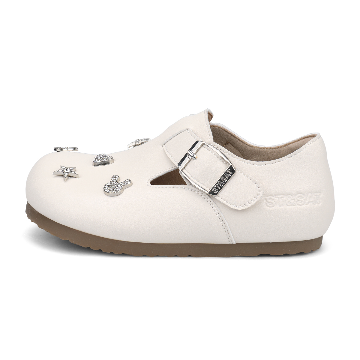 Детские кожаные туфли Slip Resistant Abrasion Resistant Low top ST&SAT KIDS, champagne бежевый
Детские кожаные туфли Slip Resistant Abrasion Resistant Low top ST&SAT KIDS, champagne бежевый