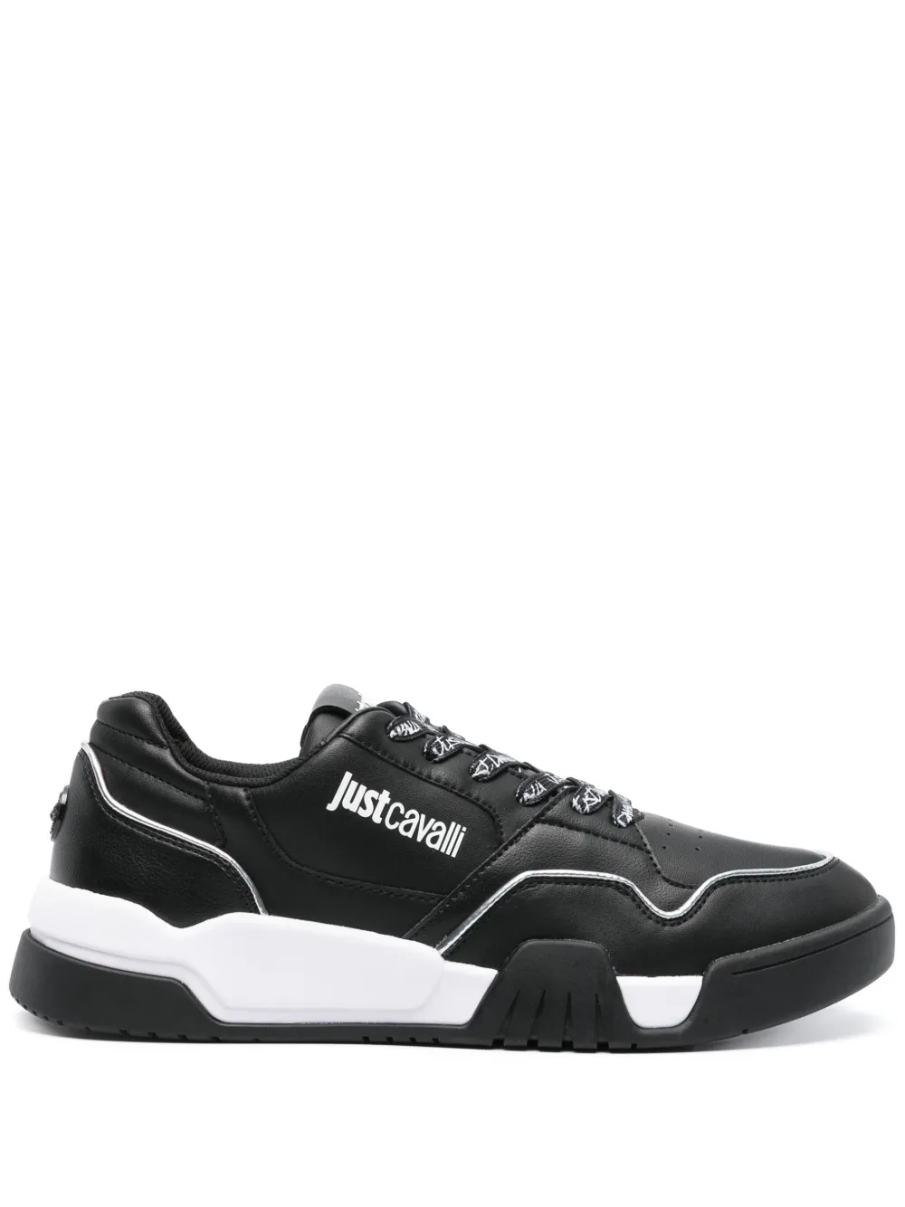 Кроссовки с эффектом металлик и логотипом Just Cavalli, черный
Кроссовки с эффектом металлик и логотипом Just Cavalli, черный