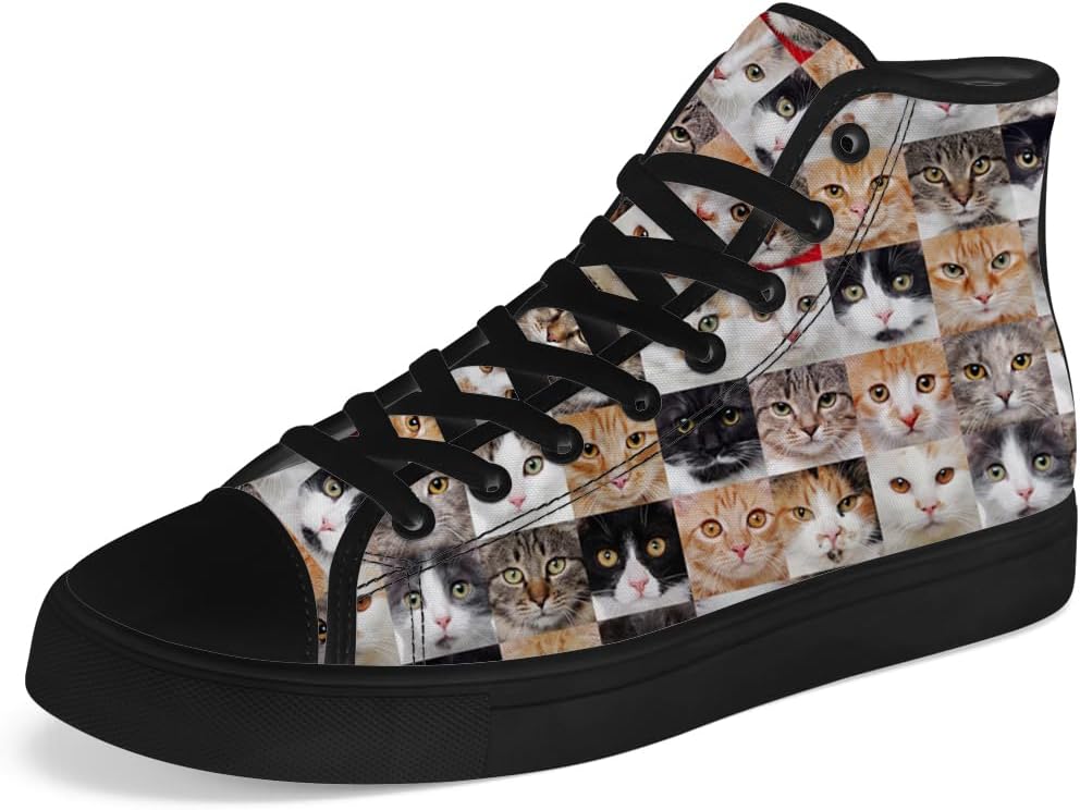 Кеды на высокой подошве с котиком, высокие кроссовки на шнуровке, повседневная обувь для женщин и мужчин Chebing, 612 Multicolor
Кеды на высокой подошве с котиком, высокие кроссовки на шнуровке, повседневная обувь для женщин и мужчин Chebing, 612 Multicolor