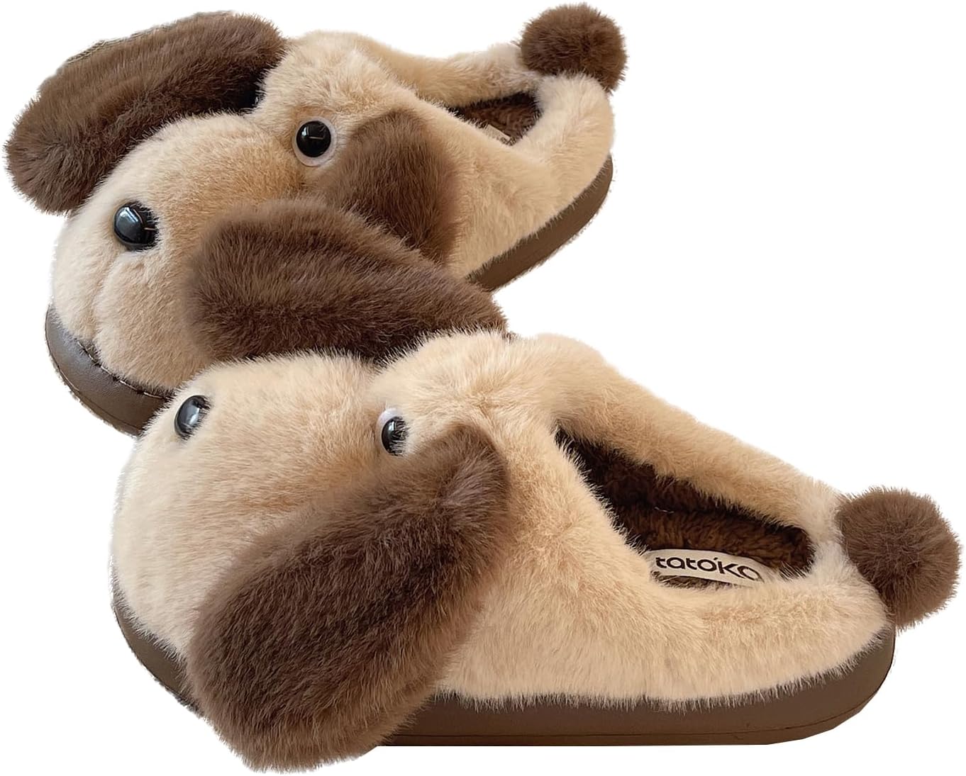 Меховые тапочки для щенка для женщин и мужчин, теплые с флисовой подкладкой, милые зимние тапочки для дома, парные Yafirgeer, коричневый
Меховые тапочки для щенка для женщин и мужчин, теплые с флисовой подкладкой, милые зимние тапочки для дома, парные Yafirgeer, коричневый