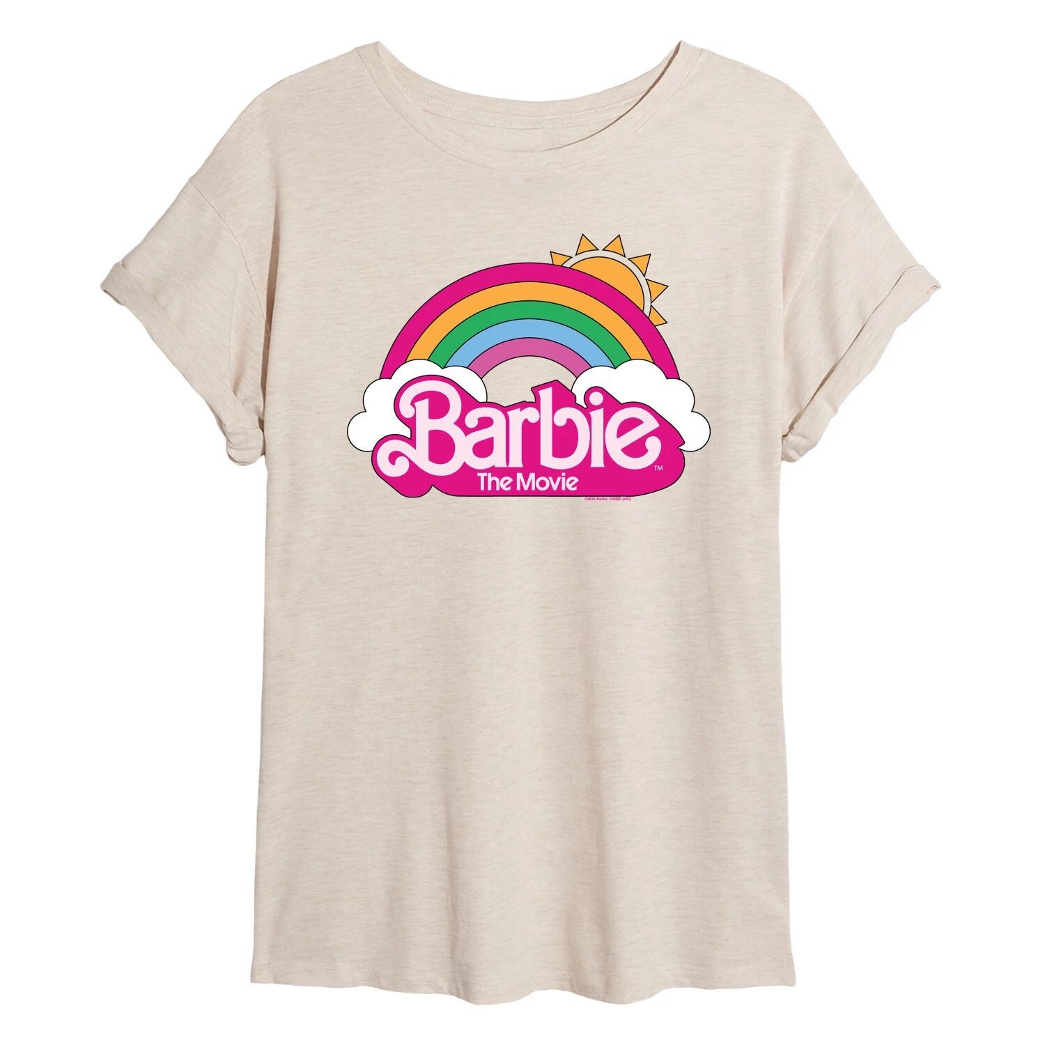 Детская струящаяся радужная футболка Barbie The Movie с логотипом Barbie, бежевый
Детская струящаяся радужная футболка Barbie The Movie с логотипом Barbie, бежевый