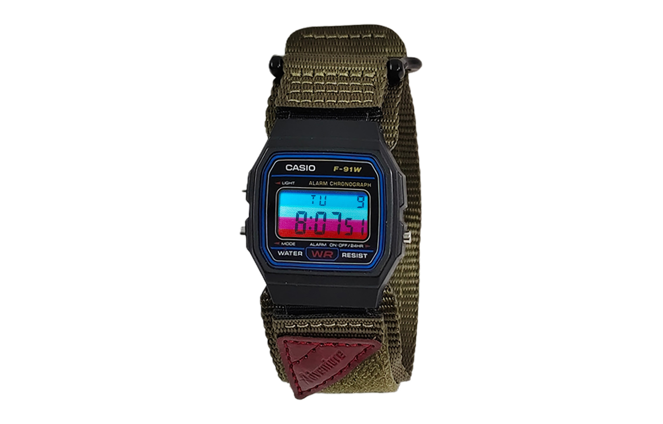 CASIO Мужские часы Retrofit Series с кварцевым механизмом и нейлоновым ремешком, черный циферблат
CASIO Мужские часы Retrofit Series с кварцевым механизмом и нейлоновым ремешком, черный циферблат