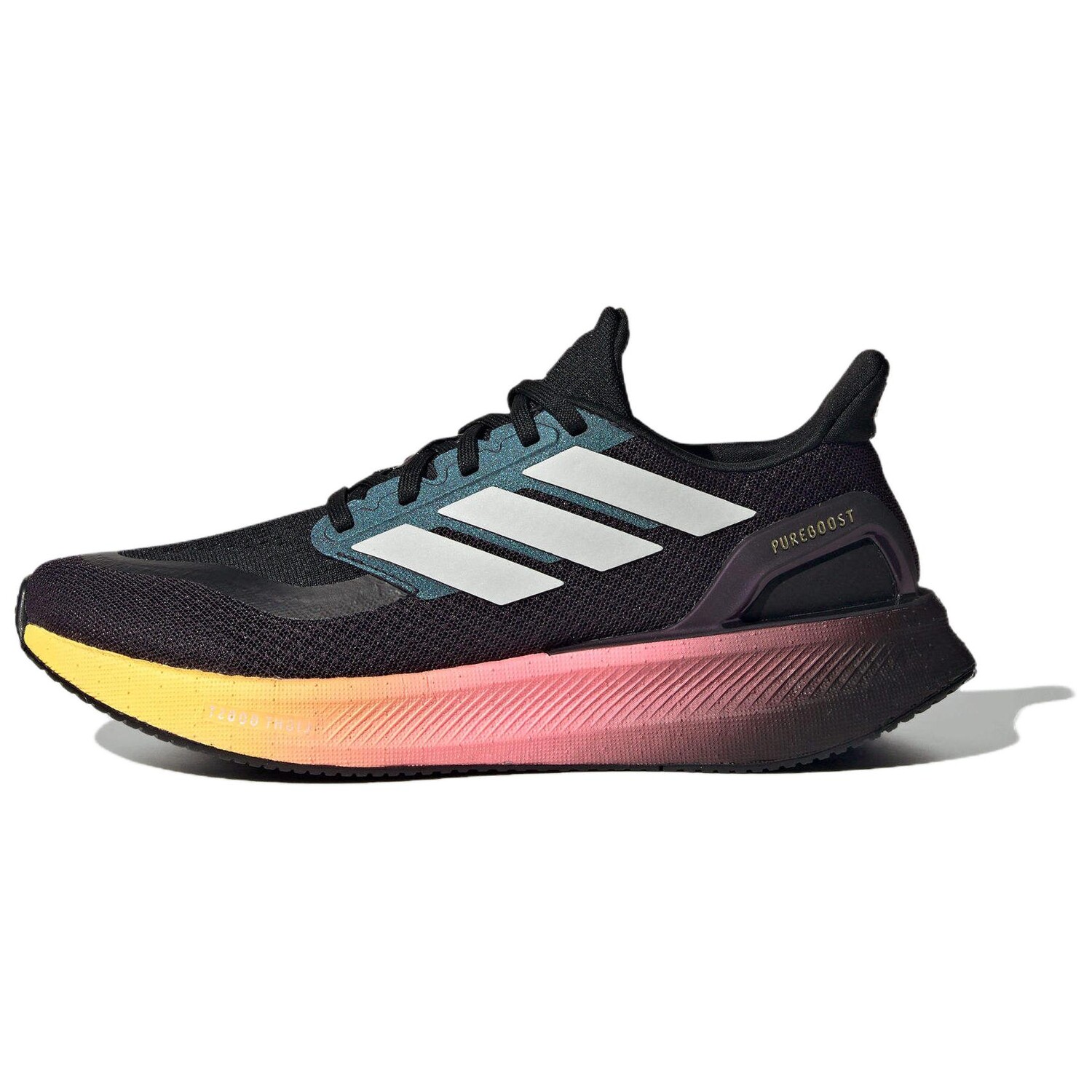Кроссовки для бега PUREBOOST 5 женские с низким верхом, черные/серебристые Adidas
Кроссовки для бега PUREBOOST 5 женские с низким верхом, черные/серебристые Adidas