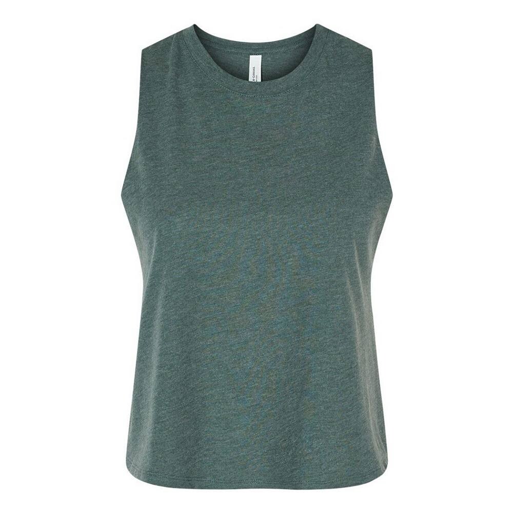 Женская укороченная майка Bella + Canvas с гоночной спиной Bella+Canvas, цвет Heather Forest
Женская укороченная майка Bella + Canvas с гоночной спиной Bella+Canvas, цвет Heather Forest