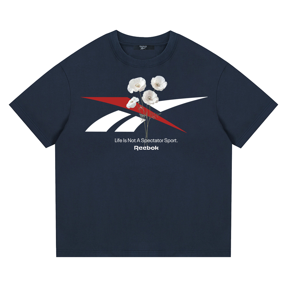 Футболка Unisex Crew Neck Moderate Heavyweight Reebok, темно-синий
Футболка Unisex Crew Neck Moderate Heavyweight Reebok, темно-синий