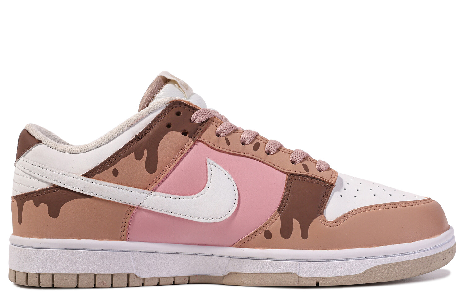 Кроссовки для скейтбординга Dunk мужские с низким верхом розовый/коричневый Nike
Кроссовки для скейтбординга Dunk мужские с низким верхом розовый/коричневый Nike