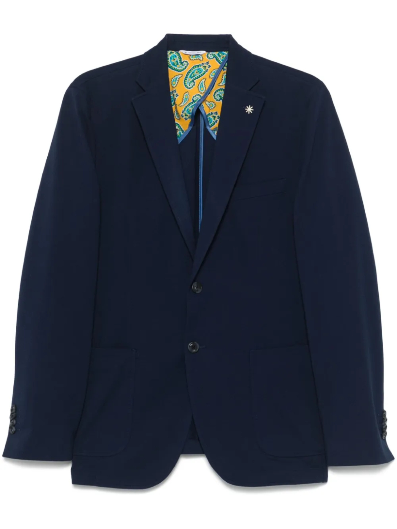 Однобортный пиджак Manuel Ritz, синий
Однобортный пиджак Manuel Ritz, синий