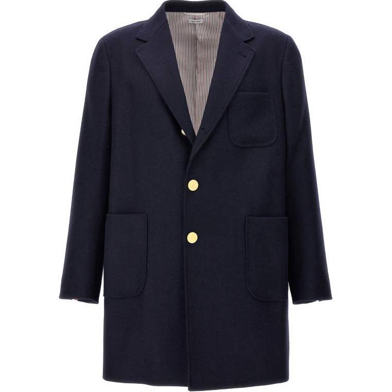 THOM BROWNE Однобортный блейзер, Blue
THOM BROWNE Однобортный блейзер, Blue