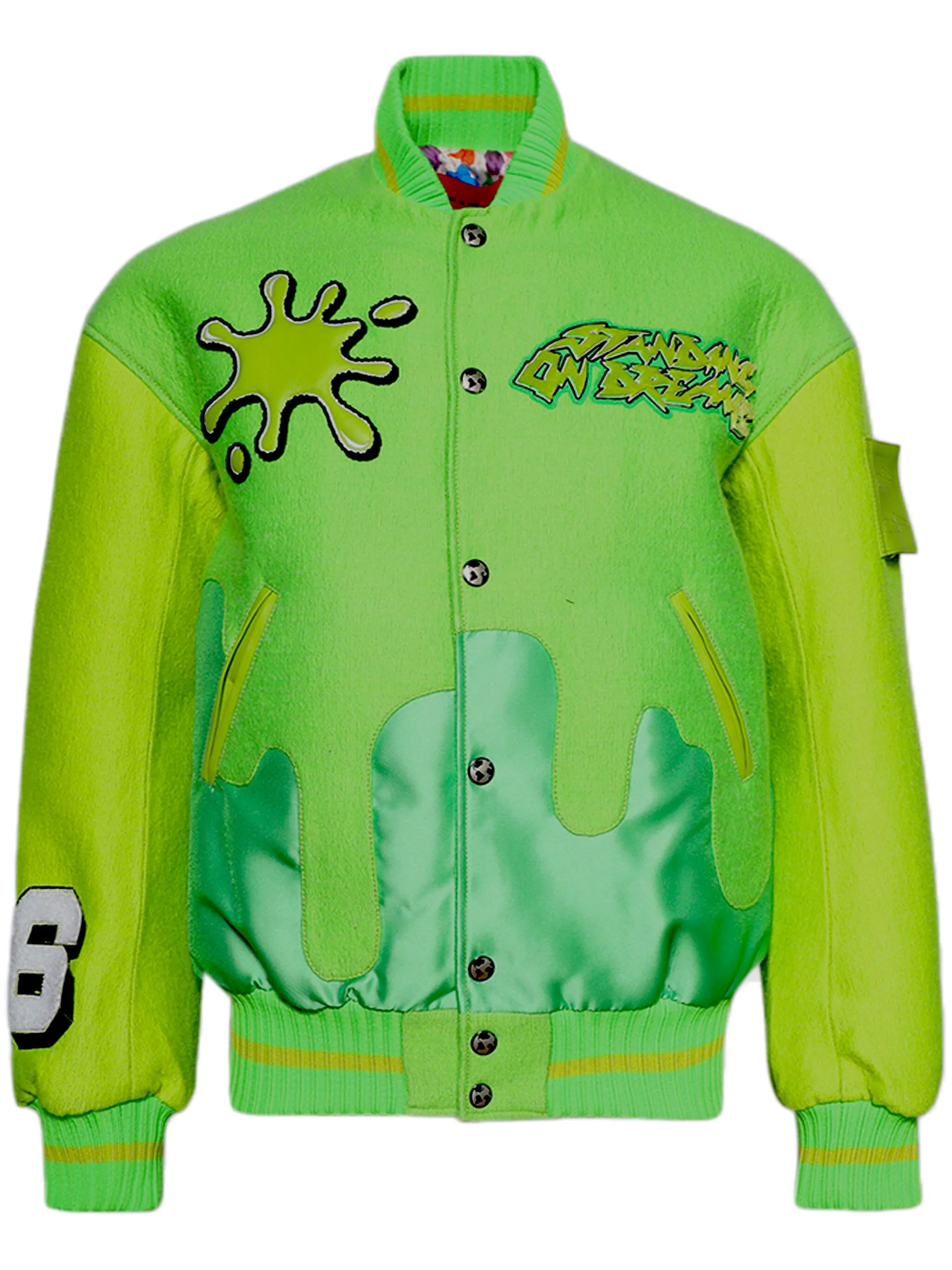 Бомбер оверсайз Members Of The Rage, зеленый
Бомбер оверсайз Members Of The Rage, зеленый