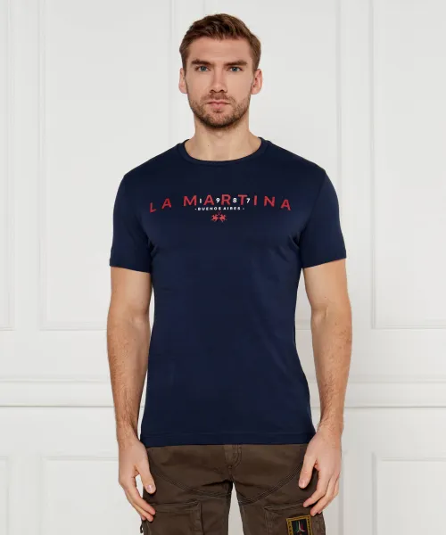 Футболка Regular fit La Martina, синий 
Футболка Regular fit La Martina, синий