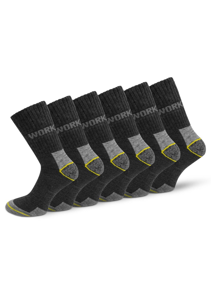 Носки Normani WORK WOOL THERMAL 6 PACK, Schwarz/Grau/Gelb/Black
Носки Normani WORK WOOL THERMAL 6 PACK, Schwarz/Grau/Gelb/Black