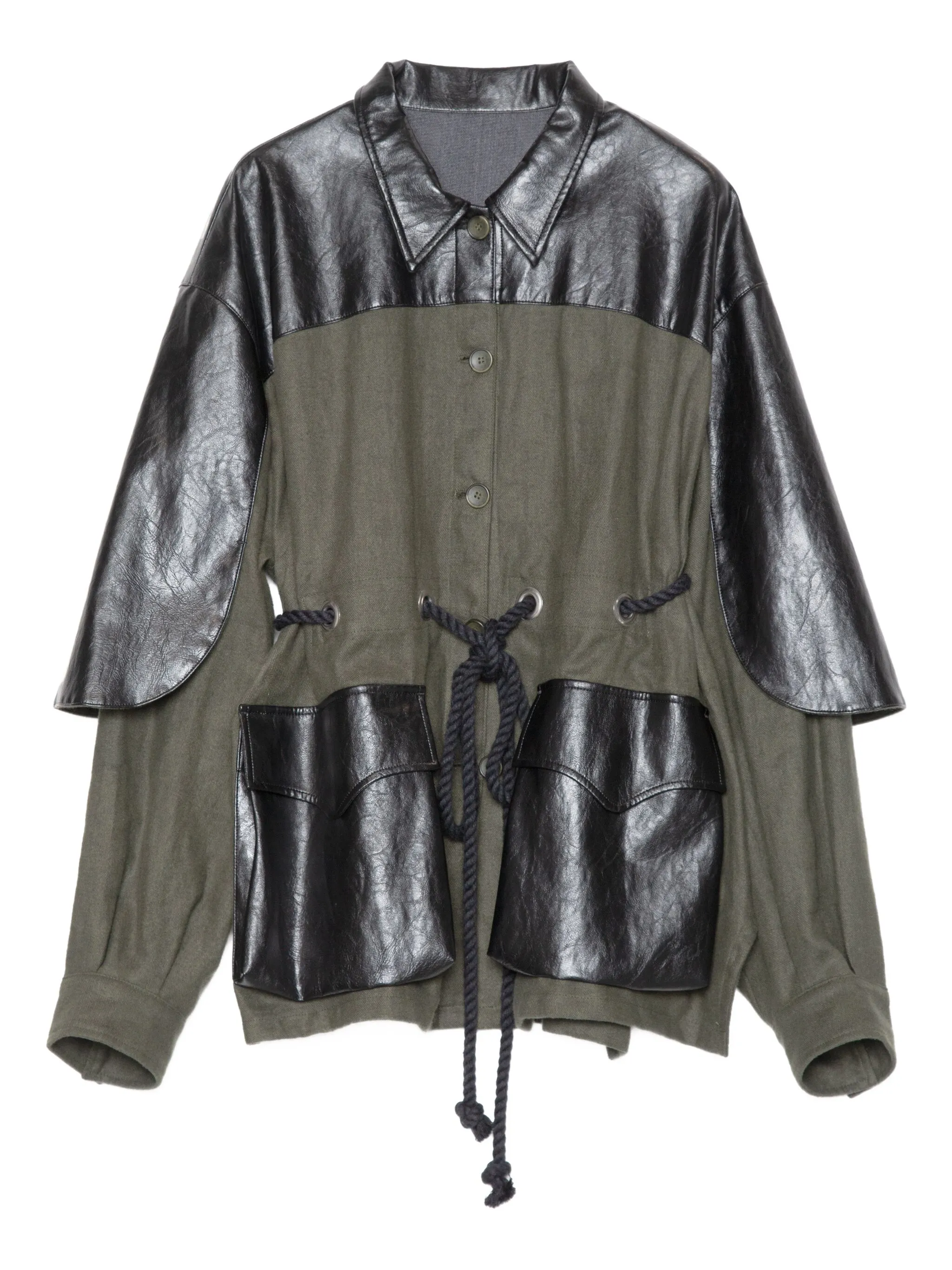 Рубашка с карманами Muller Of Yoshiokubo, зеленый
Рубашка с карманами Muller Of Yoshiokubo, зеленый