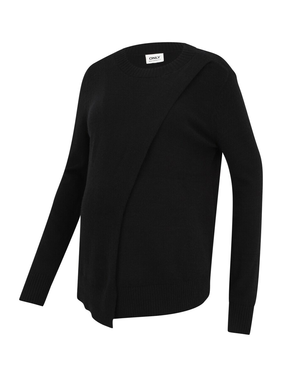 Базовый свитер Only Maternity Sweater OLMCapucine, черный
Базовый свитер Only Maternity Sweater OLMCapucine, черный