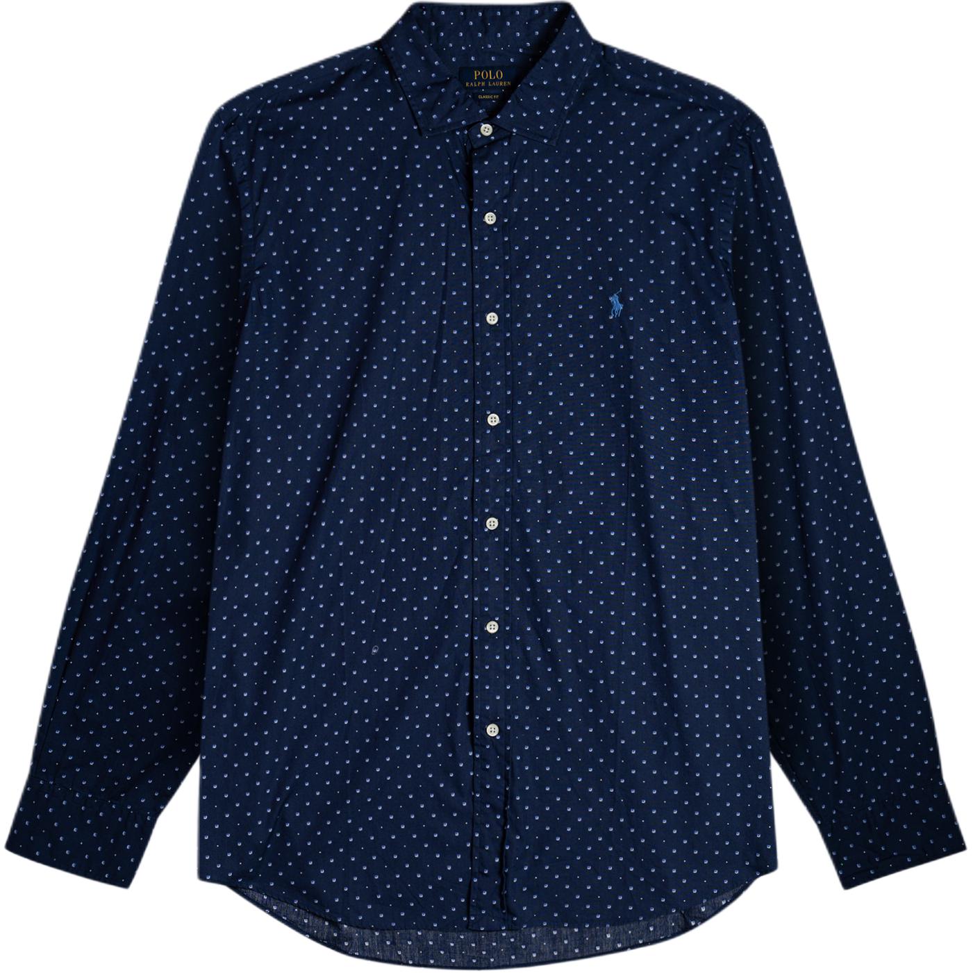 Polo Ralph Lauren Мужская синяя рубашка
Polo Ralph Lauren Мужская синяя рубашка