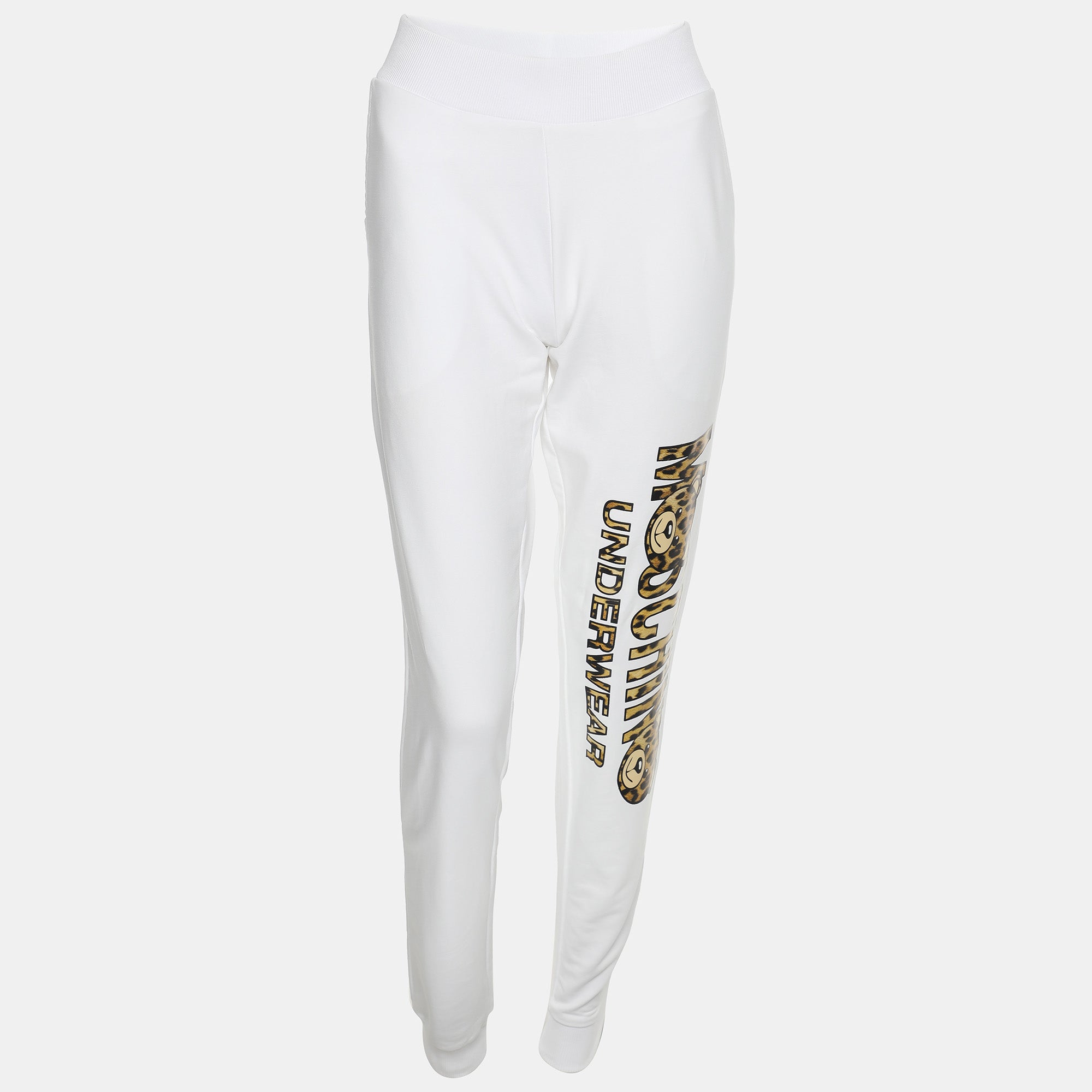 Спортивные брюки Moschino из белого хлопка с логотипом
Спортивные брюки Moschino из белого хлопка с логотипом
