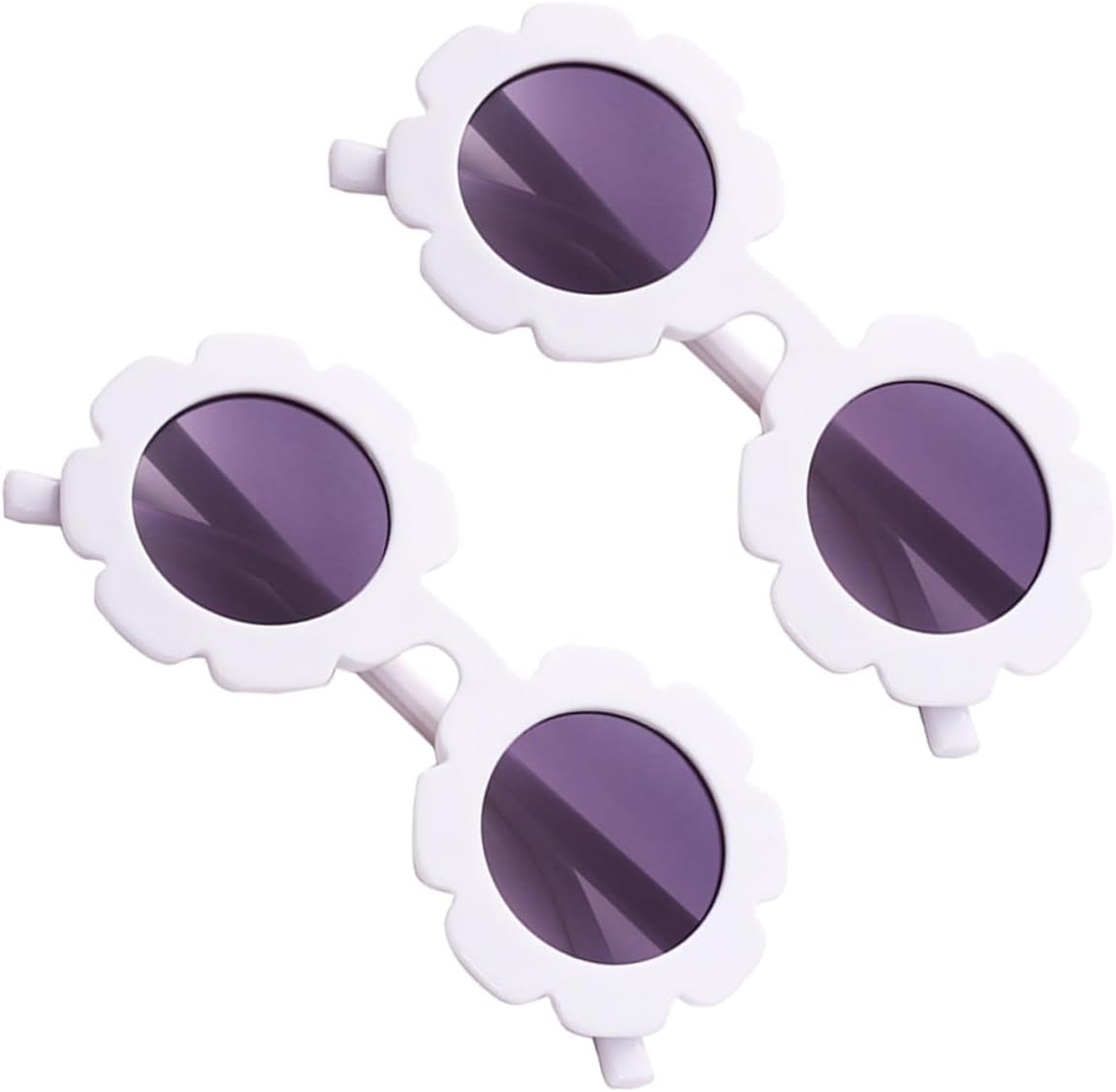 Солнцезащитные очки SUPVOX (2 шт.) с защитой от УФ-излучения, дизайном в виде подсолнуха, легкие, модные, с белой оправой и фиолетовыми линзами, аксессуар для вечеринок и торжественных мероприятий, White
Солнцезащитные очки SUPVOX (2 шт.) с защитой от УФ-излучения, дизайном в виде подсолнуха, легкие, модные, с белой оправой и фиолетовыми линзами, аксессуар для вечеринок и торжественных мероприятий, White