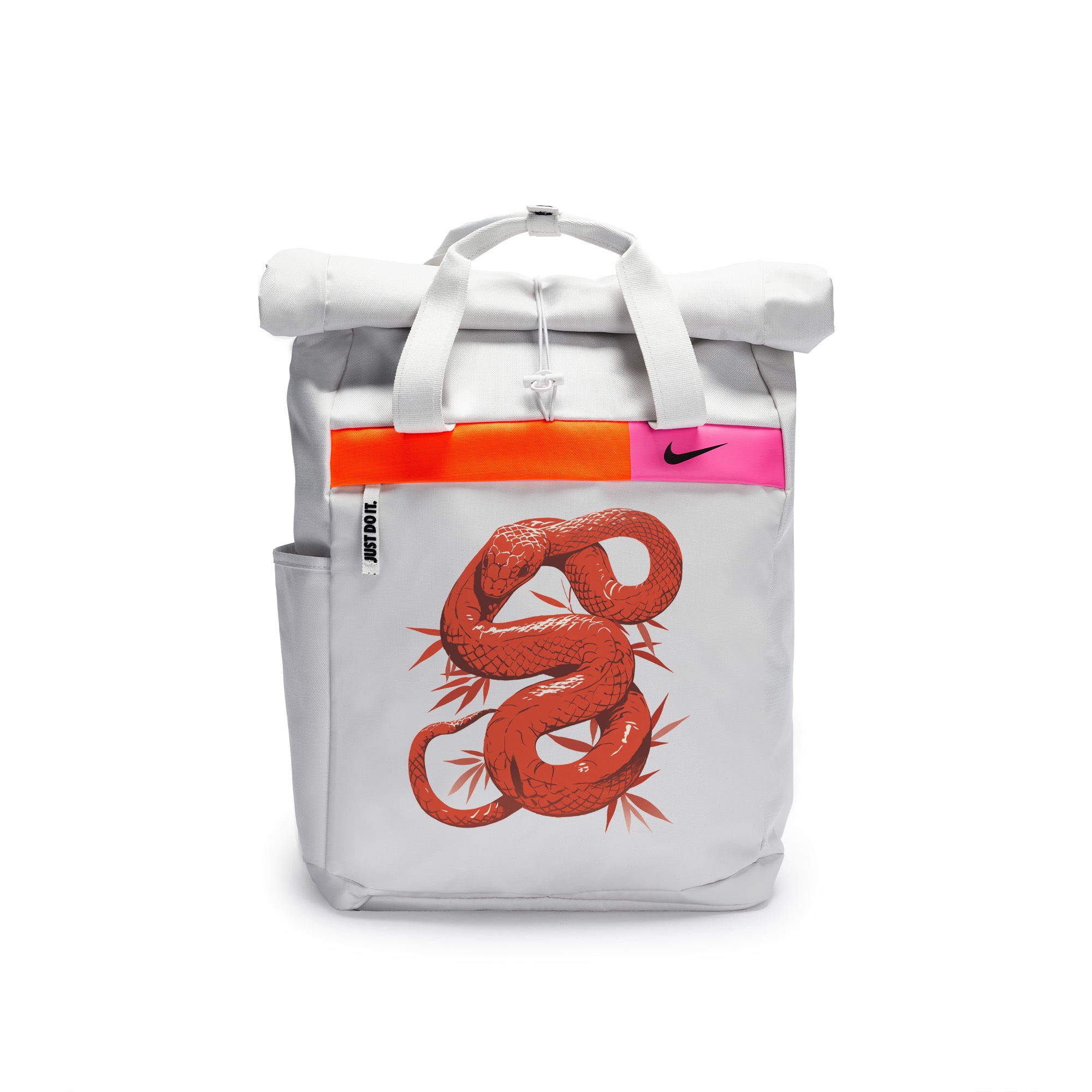 Nike Повседневный рюкзак унисекс для ежедневных поездок в минималистичном стиле, Red Snake Spring Greeting
Nike Повседневный рюкзак унисекс для ежедневных поездок в минималистичном стиле, Red Snake Spring Greeting