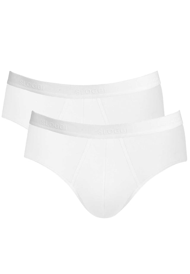 Трусы 2 шт. в упаковке - нижнее белье миди 24/7 хлопок логотип однотонные Sloggi, белый
Трусы 2 шт. в упаковке - нижнее белье миди 24/7 хлопок логотип однотонные Sloggi, белый