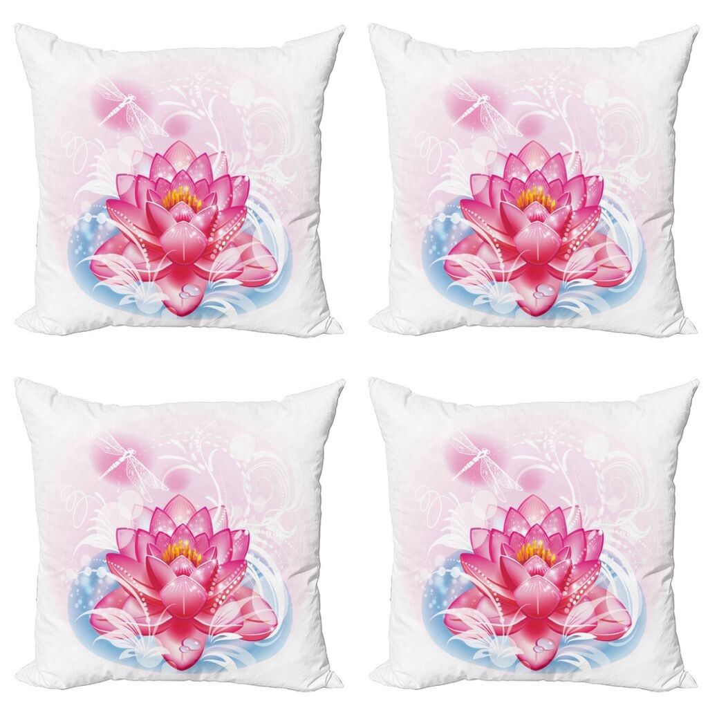 ABAKUHAUS Набор чехлов для подушек с цветами (4 предмета), Mandala Yoga Lotus, современная двусторонняя цифровая печать, 40 см x 40 см, розовый
ABAKUHAUS Набор чехлов для подушек с цветами (4 предмета), Mandala Yoga Lotus, современная двусторонняя цифровая печать, 40 см x 40 см, розовый