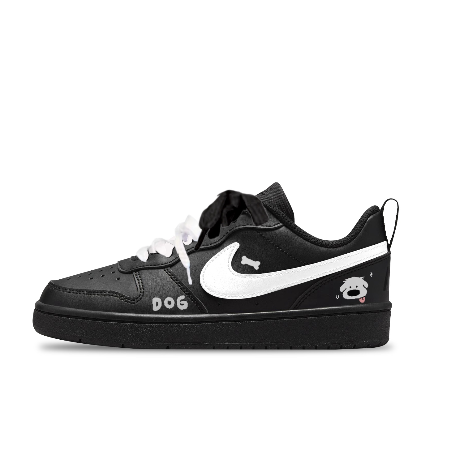 Nike Скользящие низкие детские кроссовки для скейтбординга Court Borough Black White Unisex
Nike Скользящие низкие детские кроссовки для скейтбординга Court Borough Black White Unisex