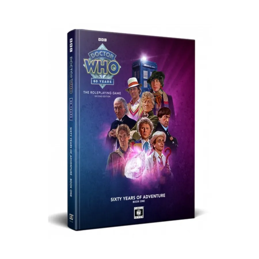 Sixty Years of Adventure - Book 1, Doctor Who - The Roleplaying Game (Second Edition) (Cubicle Seven), твердый переплет
Sixty Years of Adventure - Book 1, Doctor Who - The Roleplaying Game (Second Edition) (Cubicle Seven), твердый переплет