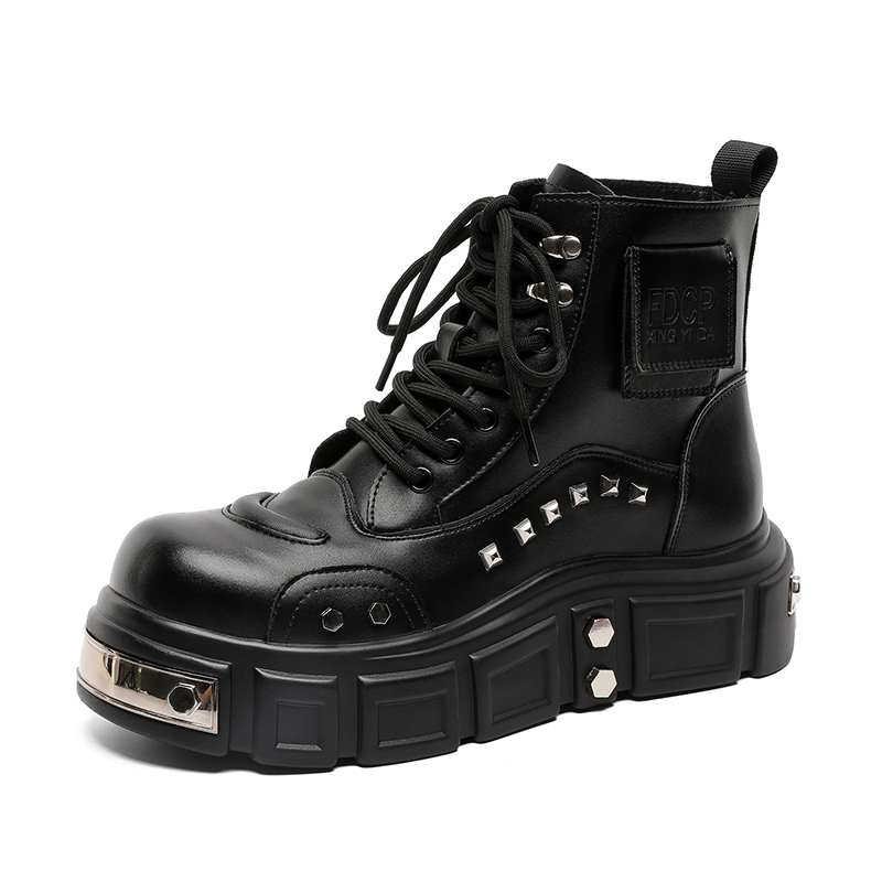 SOBB Ботинки Martin мужские, черно-белые
SOBB Ботинки Martin мужские, черно-белые