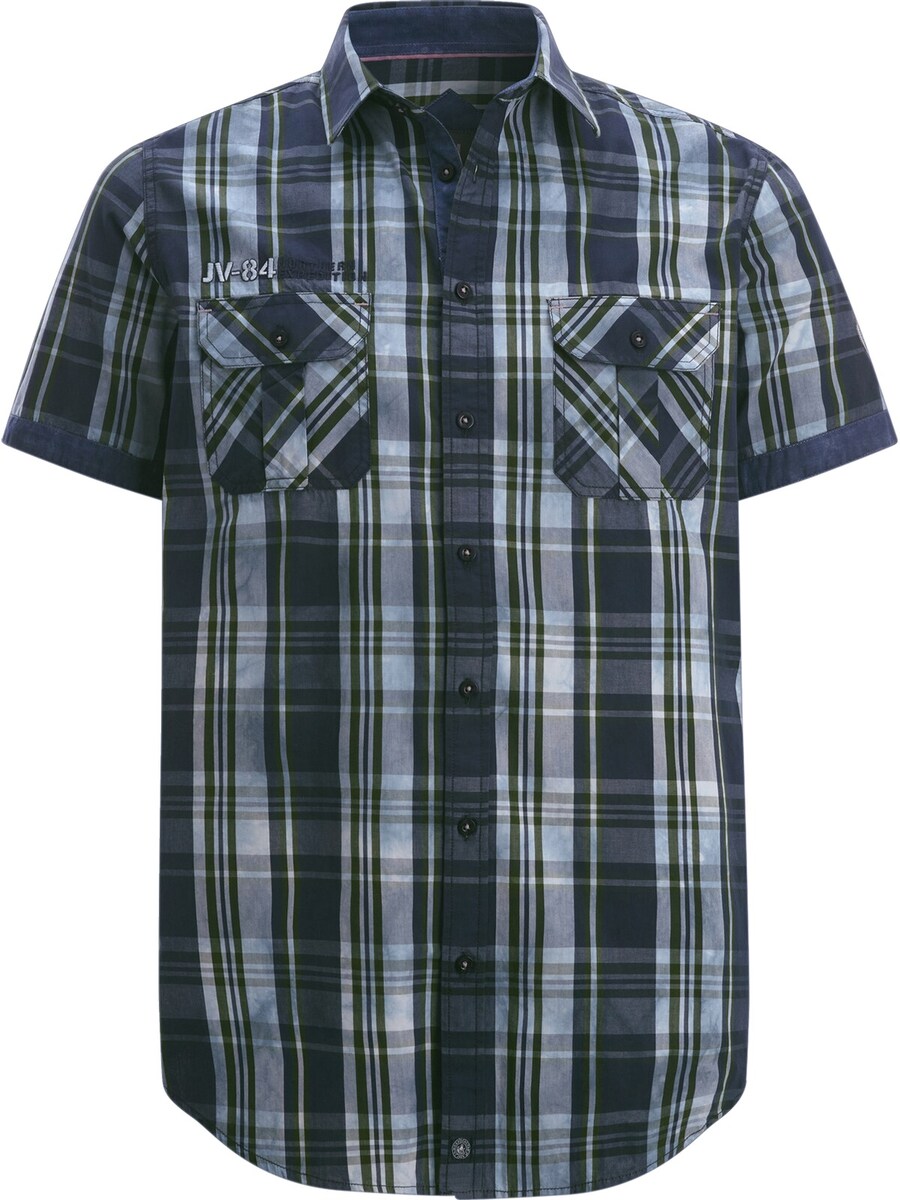 Удобная рубашка на пуговицах Jan Vanderstorm Landotan, цвет Light blue/Dark blue
Удобная рубашка на пуговицах Jan Vanderstorm Landotan, цвет Light blue/Dark blue