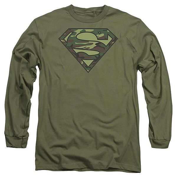 Футболка с длинным рукавом Superman camo logo Licensed Character
Футболка с длинным рукавом Superman camo logo Licensed Character