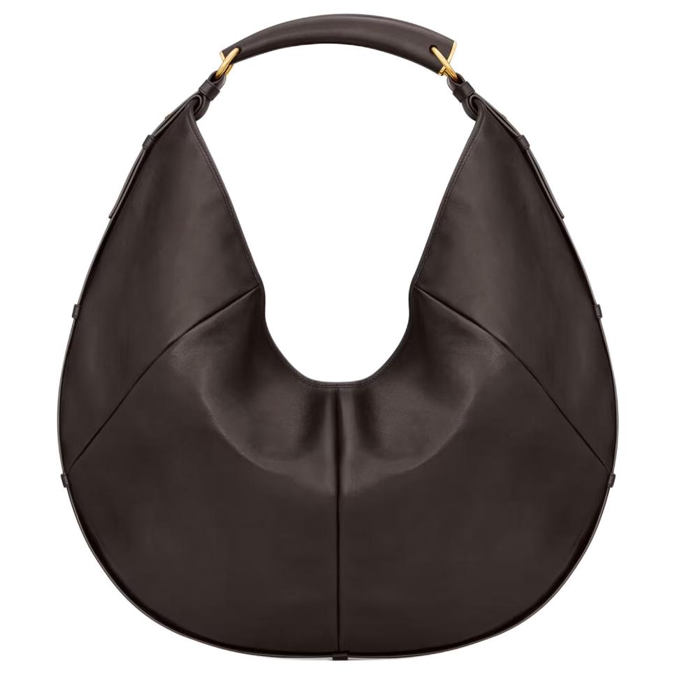 Сумка-хобо из коровьей кожи, женская большая сумка через плечо Sandalwood SAINT LAURENT, basic set (bag+dust bag)
Сумка-хобо из коровьей кожи, женская большая сумка через плечо Sandalwood SAINT LAURENT, basic set (bag+dust bag)